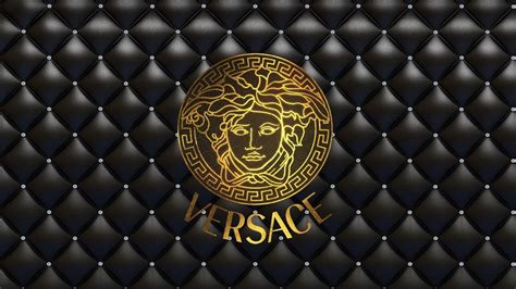 versace logo wallpaper gold|Versace inspired wallpaper.